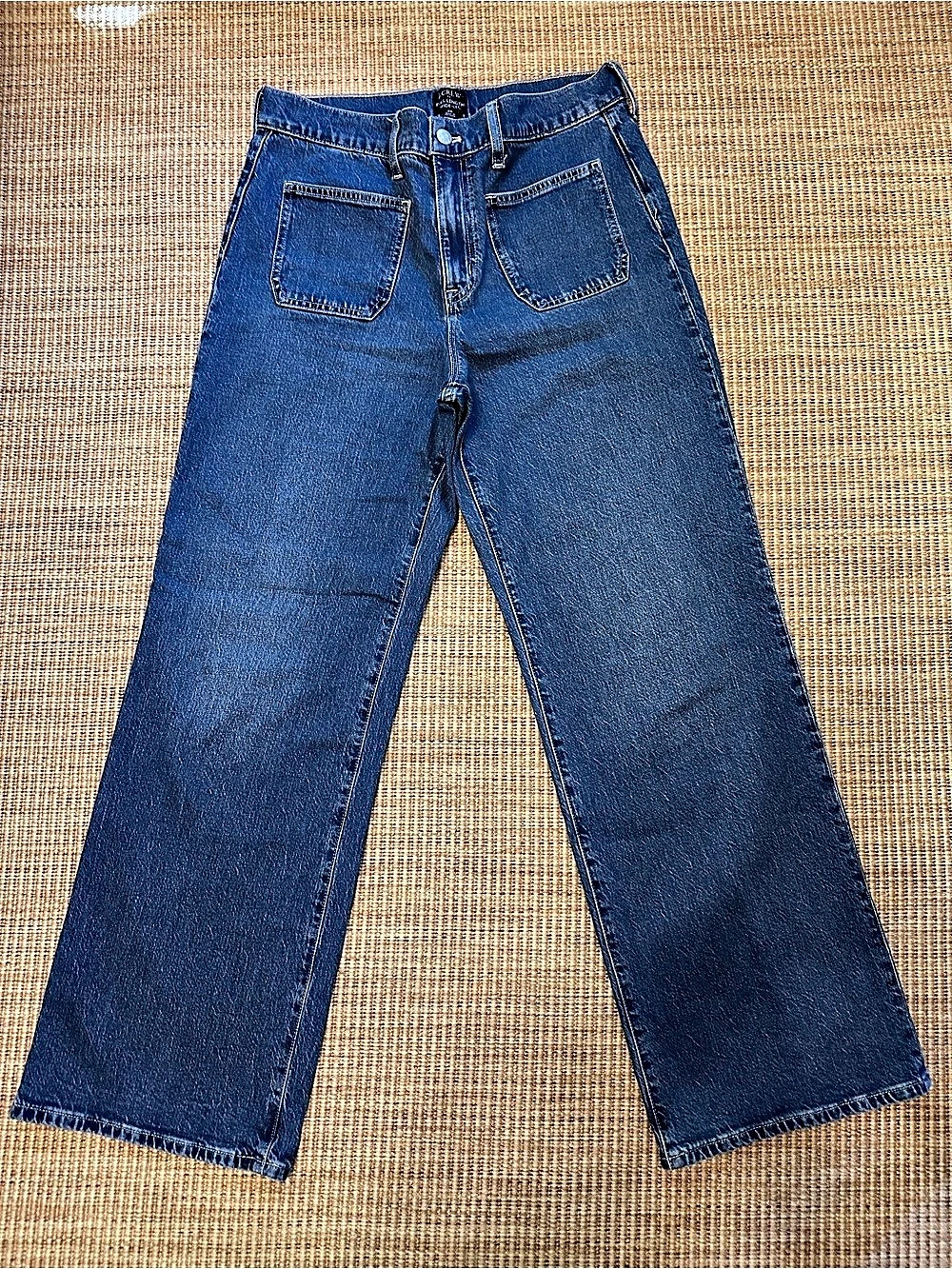 J.Crew Full Length Wide Leg Jeans - Size 28